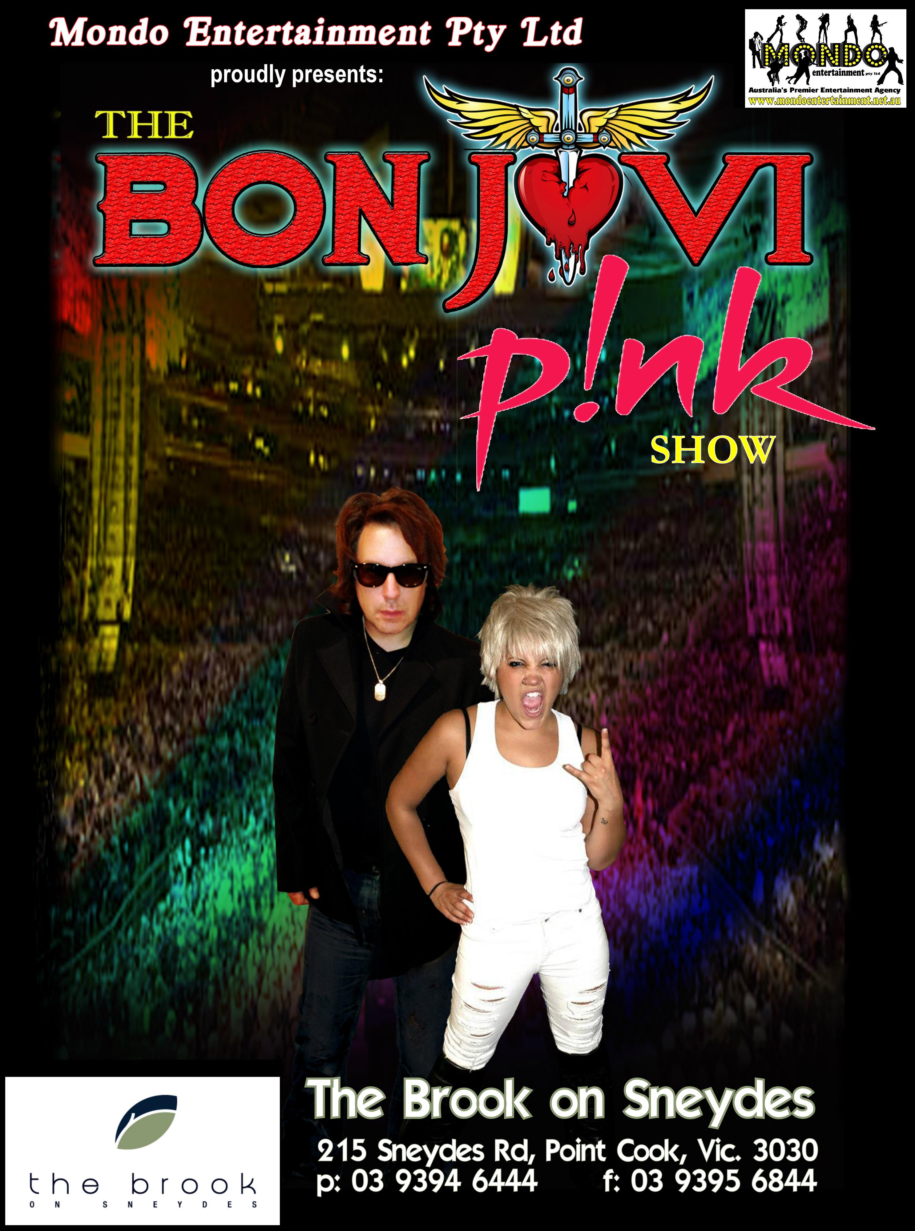 THE BON JOVI & PINK SHOW – BON JOVI & PINK TRIBUTE