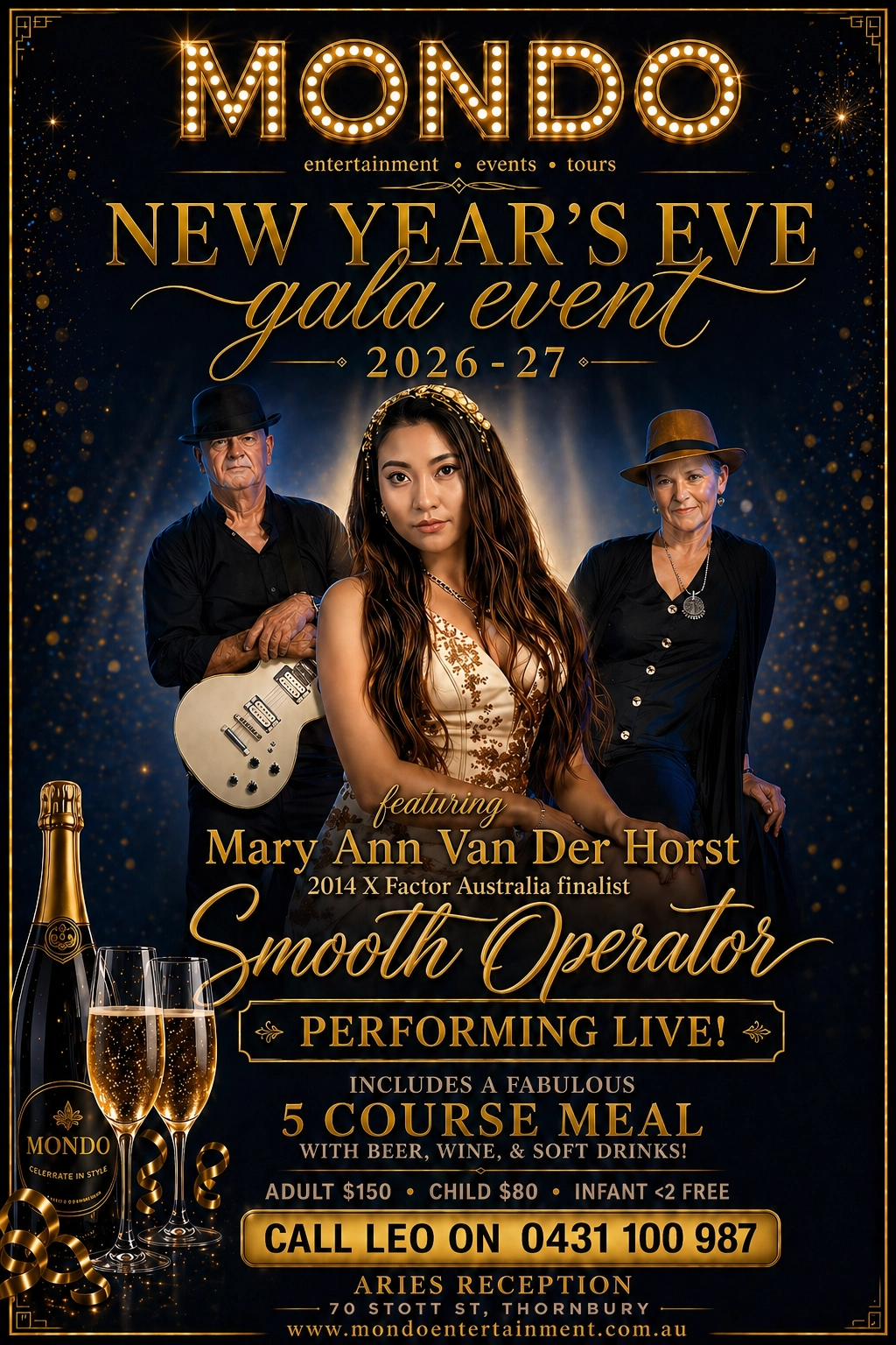 New Year’s Eve Gala Dinner